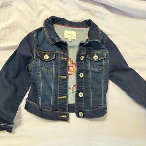 Kids size 5Y Catmini hummingbird Jean jacket